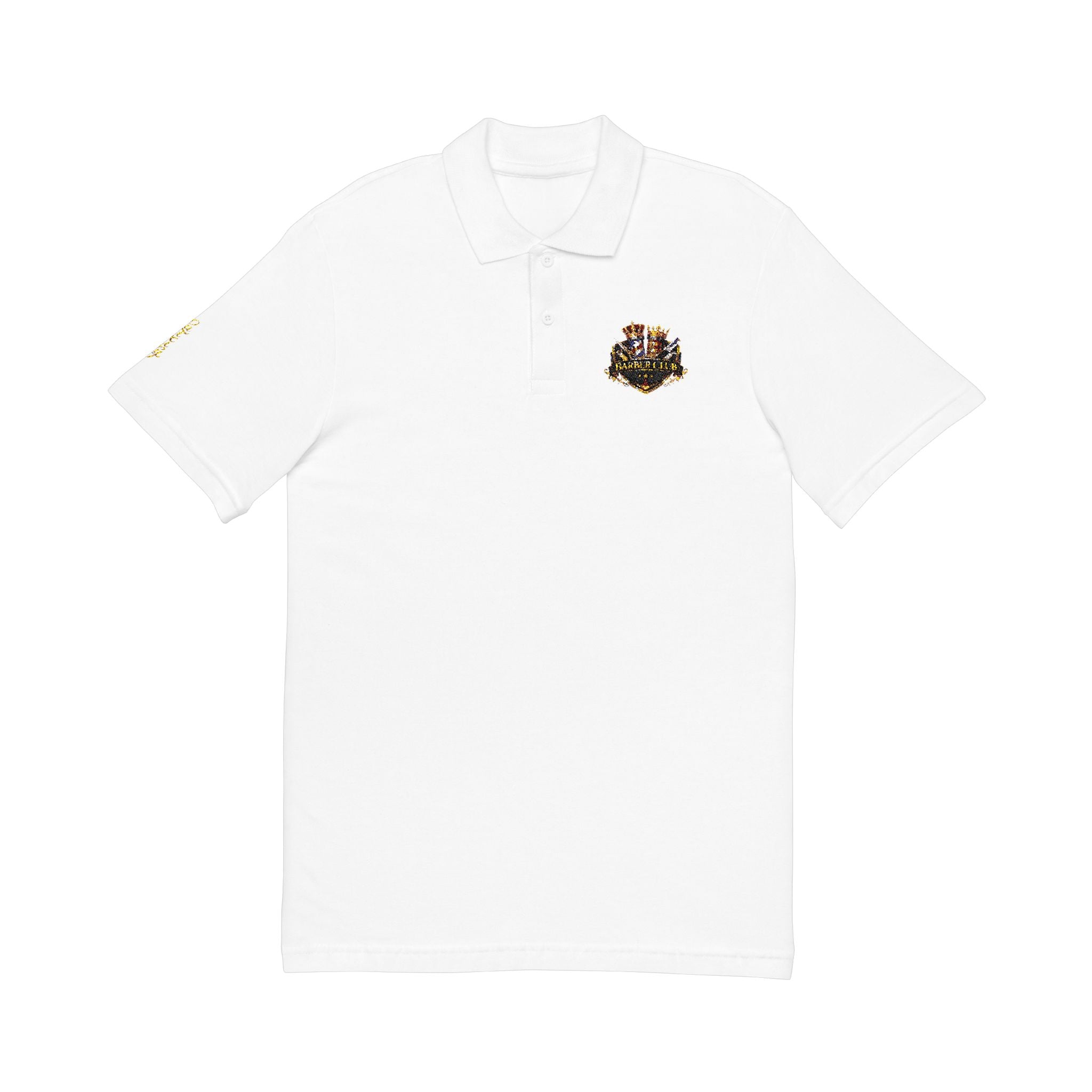 Barber Club Embroidery Polo