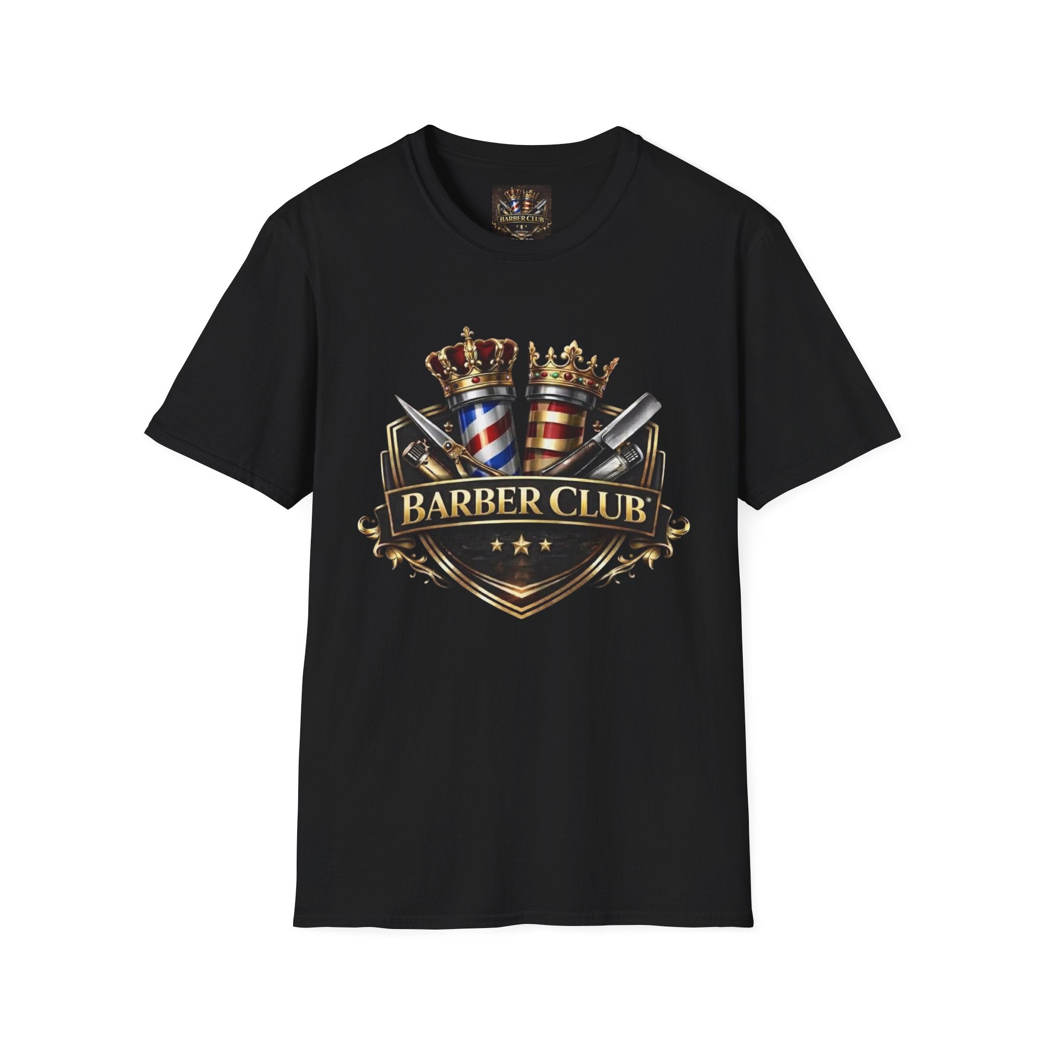 Barber Club Unisex Softstyle T-Shirt